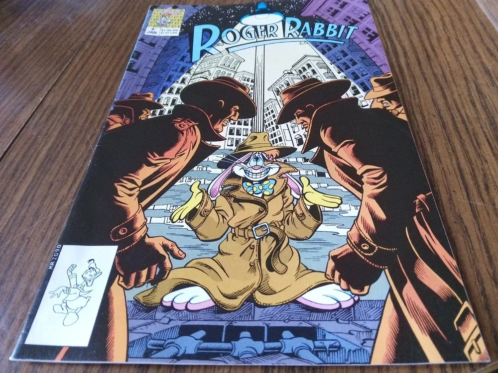 Roger Rabbit #8 January 1991 Disney Comics